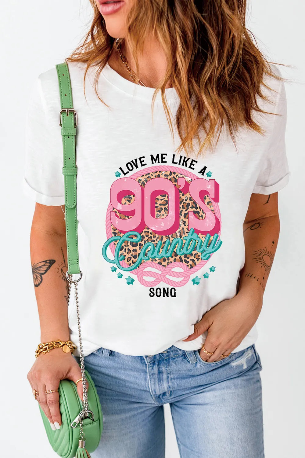 Graphic Round Neck Short Sleeve T-Shirt – Trendsi | ClozArt