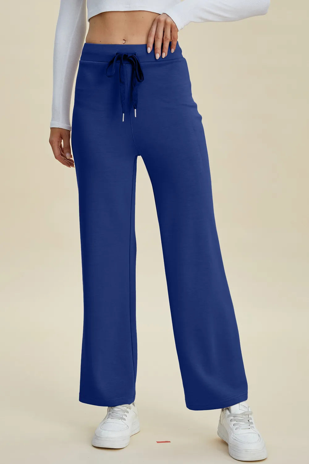 Basic Bae Full Size Air Scuba Drawstring Wide Leg Pants – Trendsi | ClozArt