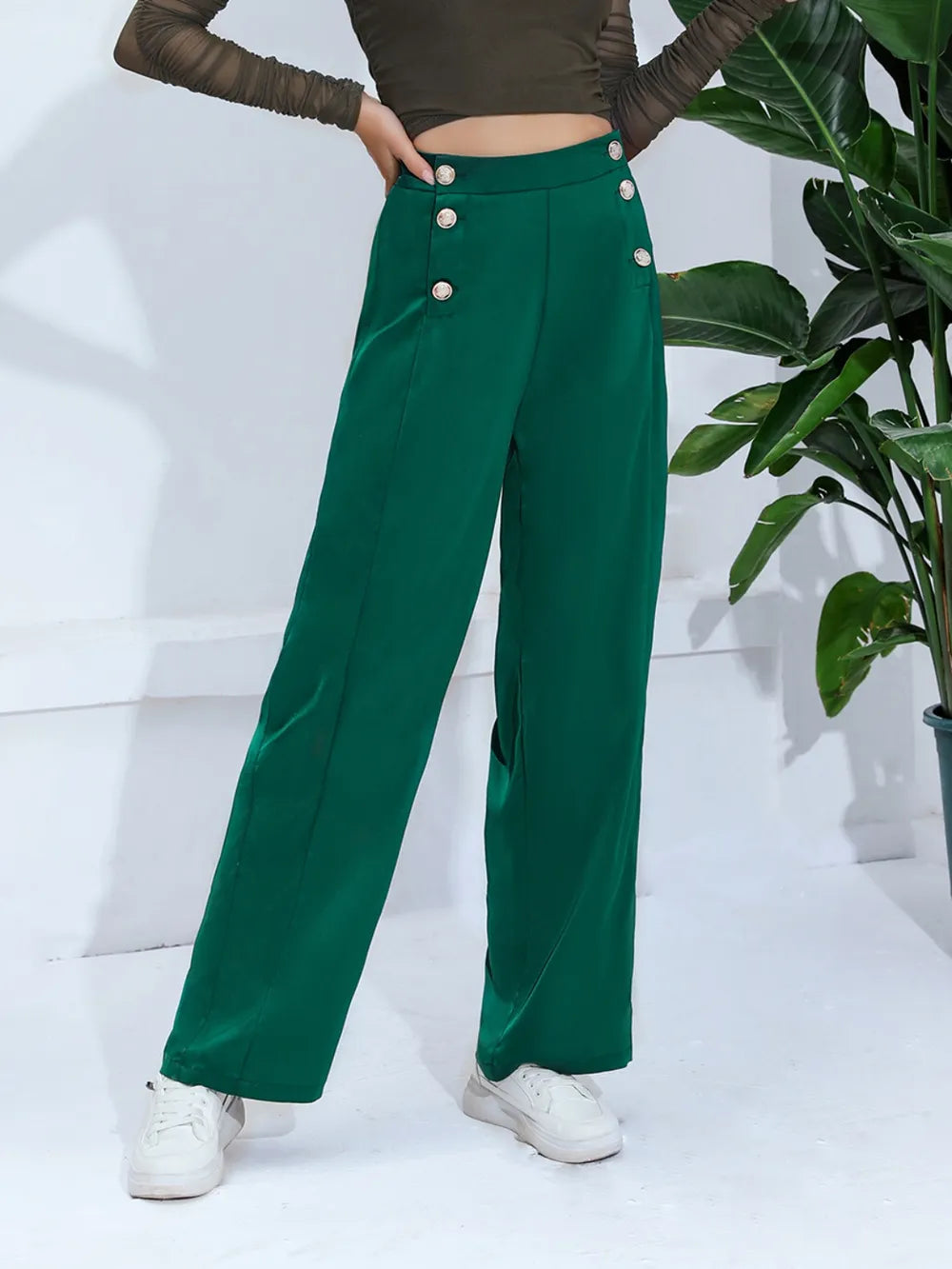 Wide Leg Pants – Trendsi | ClozArt