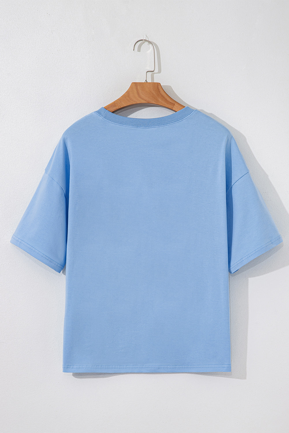 White Flag Bow Graphic Crewneck Tee – Shewin | ClozArt