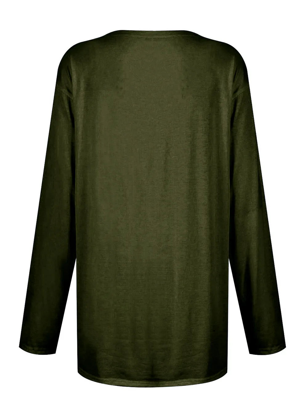 Full Size Pocketed Round Neck Long Sleeve T-Shirt – Trendsi | ClozArt