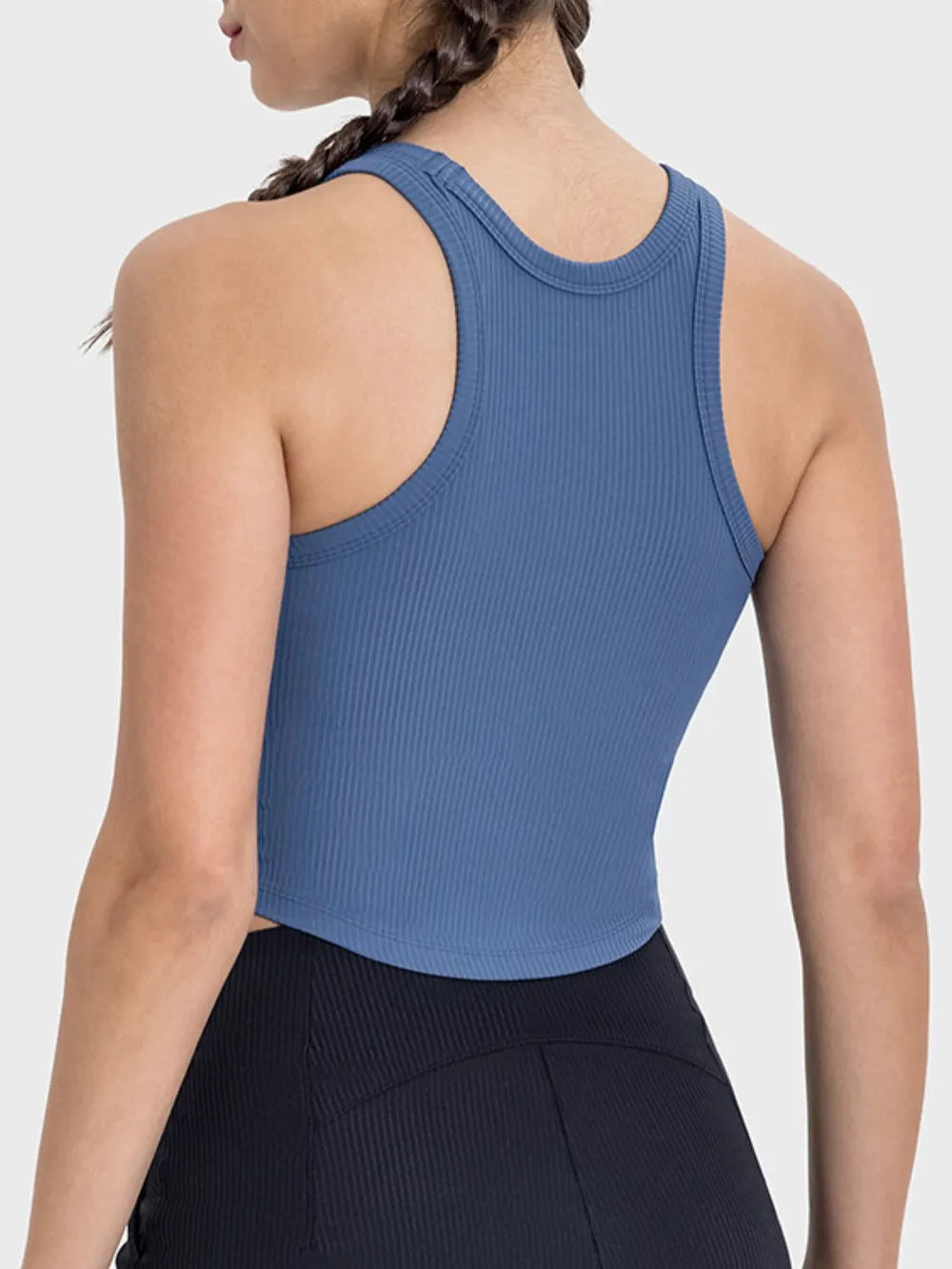 Millennia Round Neck Racerback Active Tank – Trendsi | ClozArt