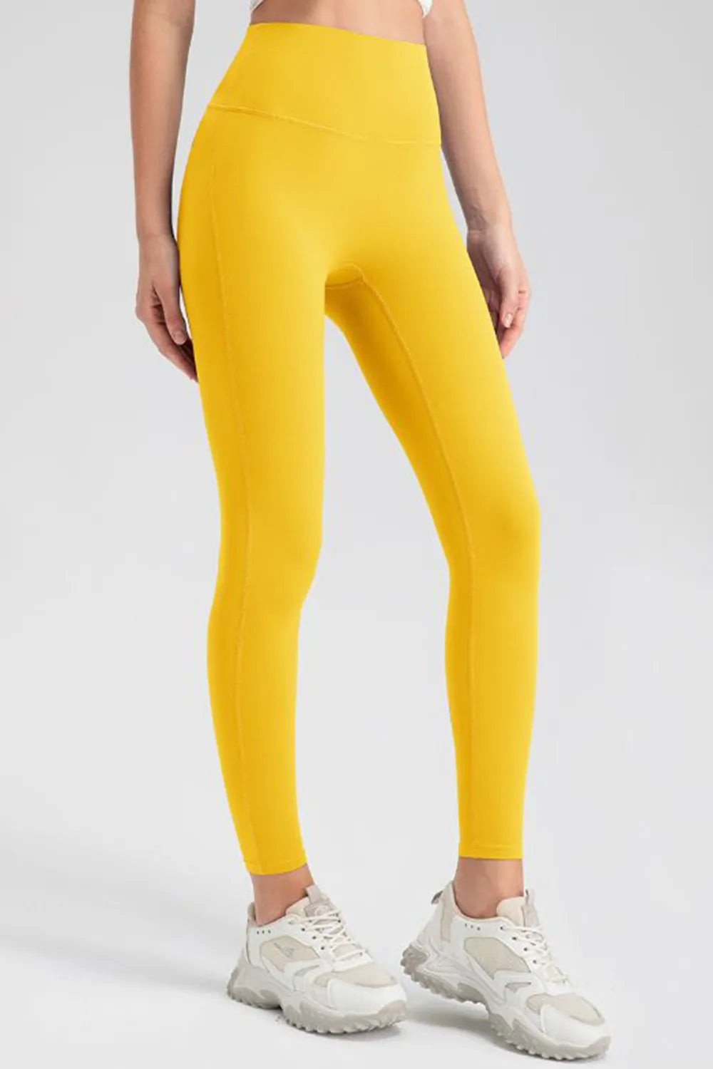 High Waist Skinny Active Pants – Trendsi | ClozArt