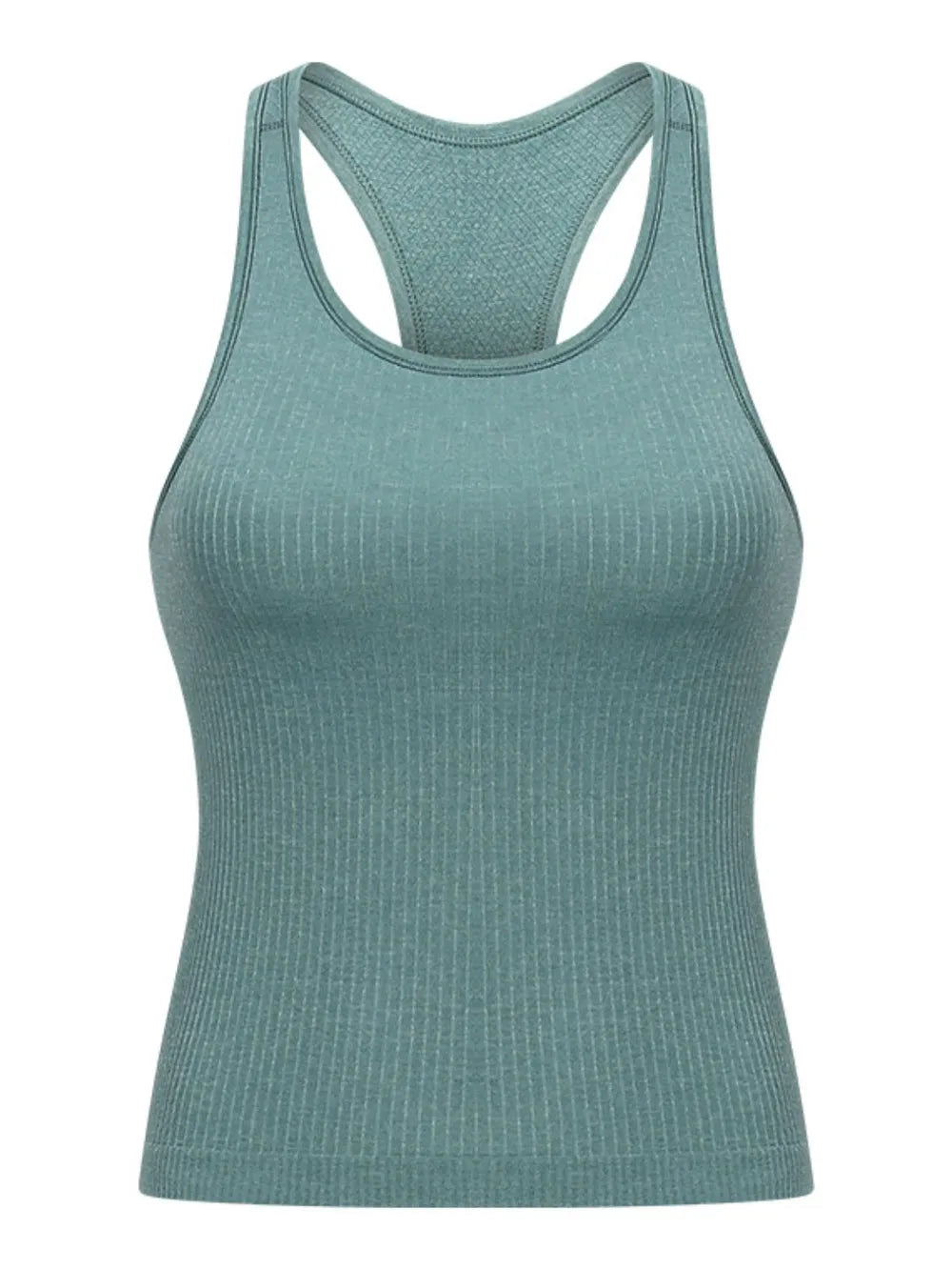 Millennia Round Neck Racerback Active Tank – Trendsi | ClozArt
