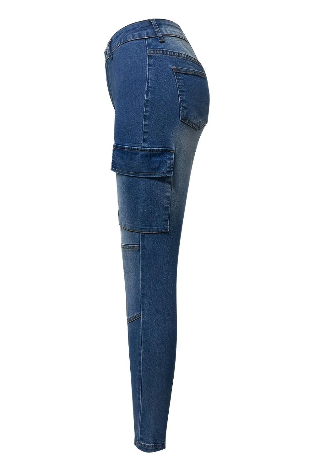 Skinny Jeans with Pockets – Trendsi | ClozArt