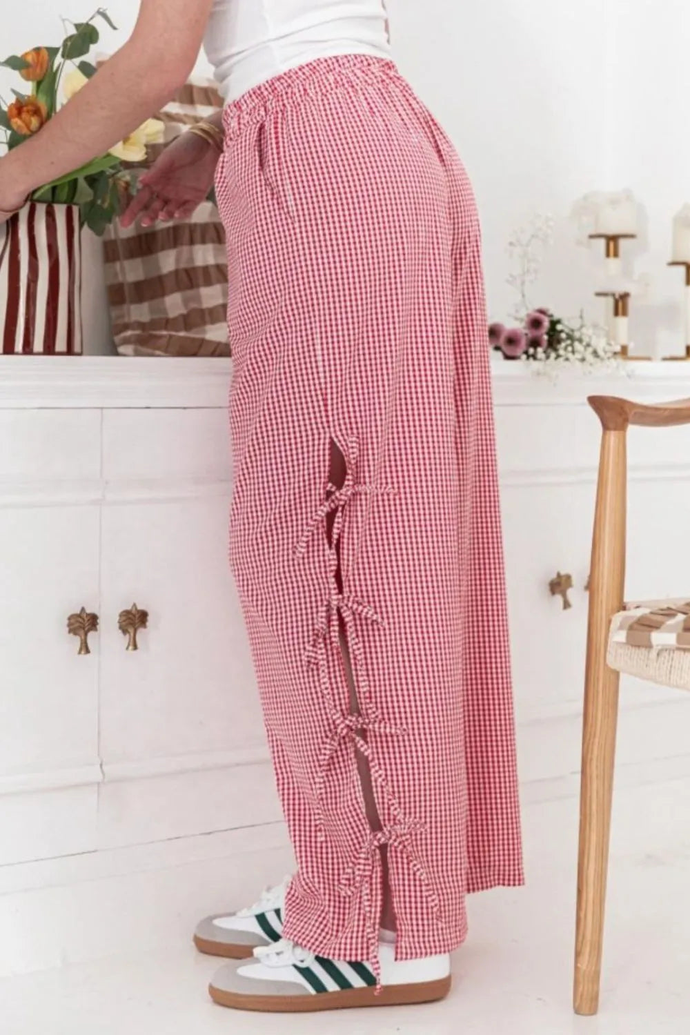 Side Tied Pants with Pockets – Trendsi | ClozArt