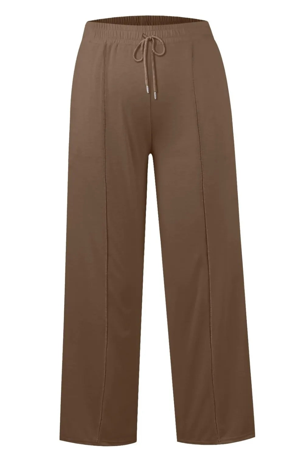 Drawstring Elastic Waist Wide Leg Pants – Trendsi | ClozArt