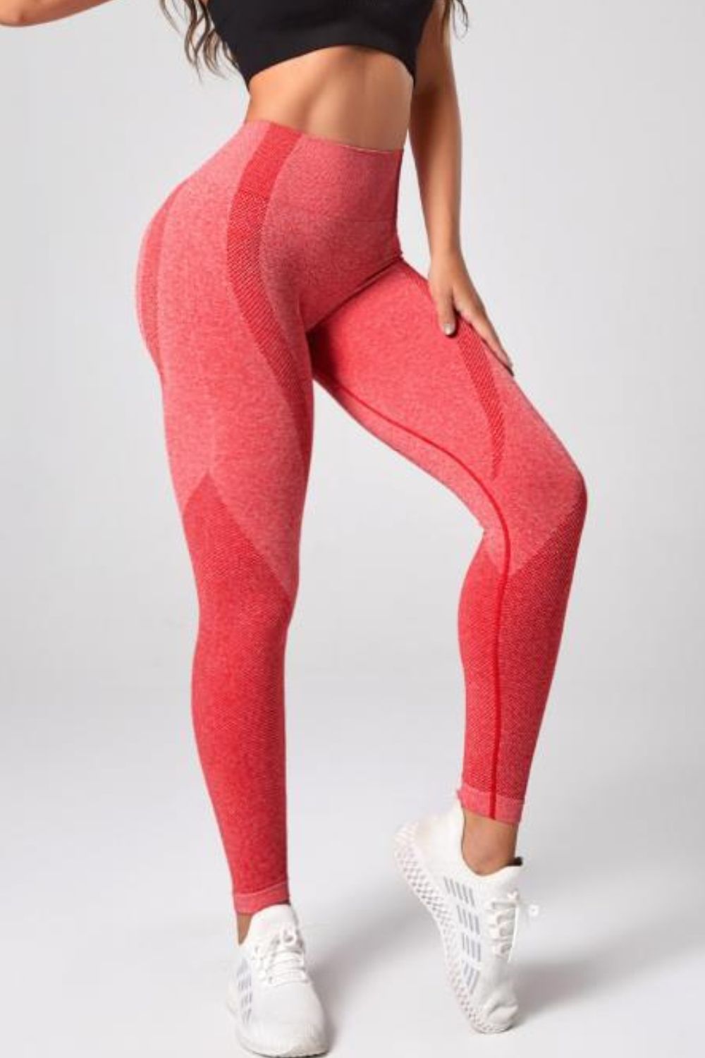 High Waistband Long Active Pants – Trendsi | ClozArt