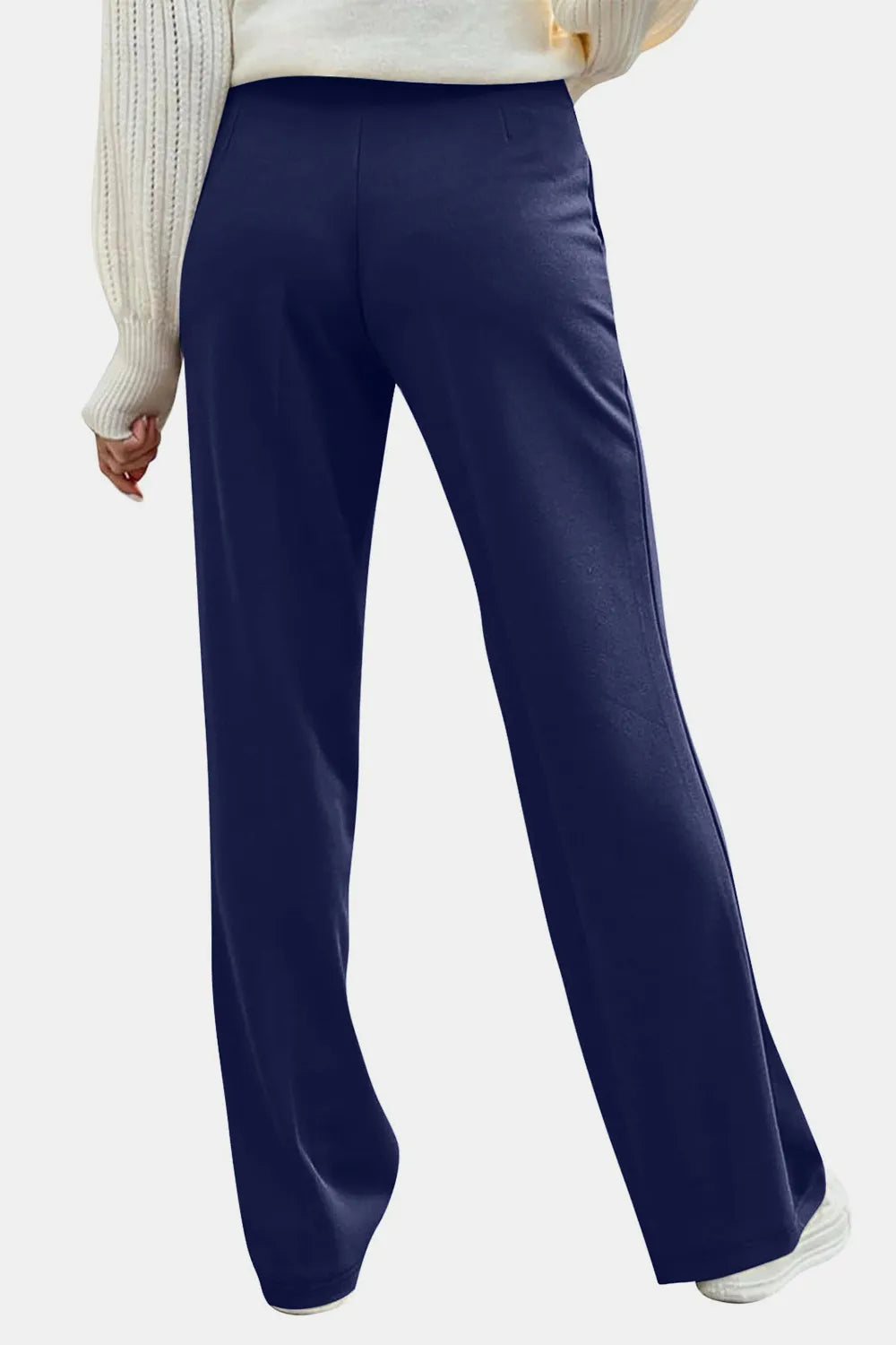 Decorative Button High Rise Pants – Trendsi | ClozArt
