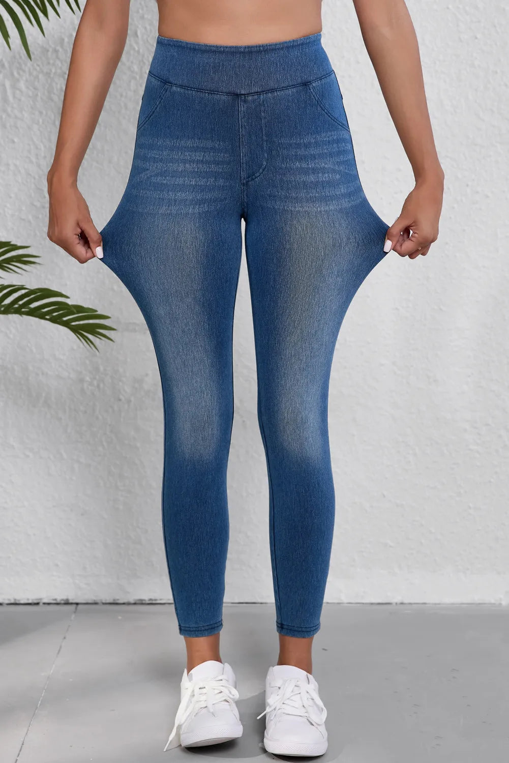 High Waist Skinny Jeans – Trendsi | ClozArt