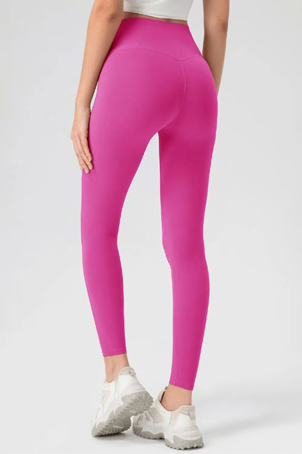 High Waist Skinny Active Pants – Trendsi | ClozArt