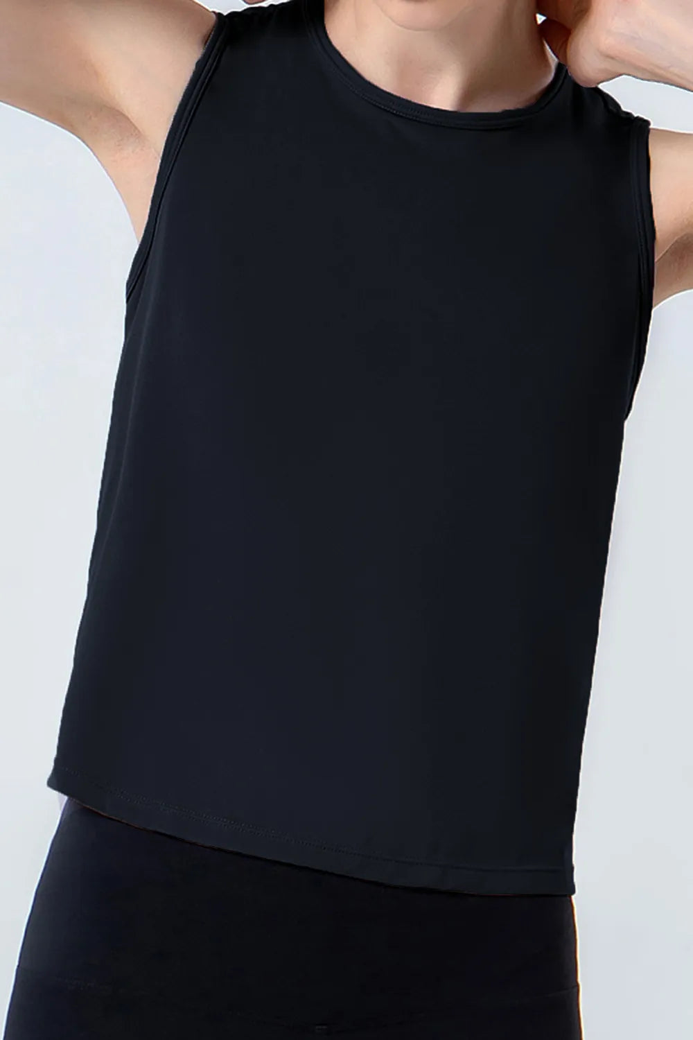 Round Neck Active Tank – Trendsi | ClozArt