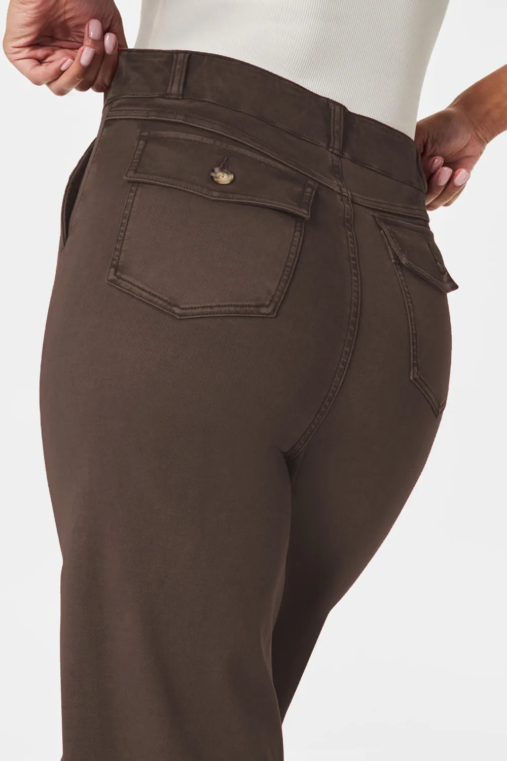 High Waist Jeans with Pockets – Trendsi | ClozArt
