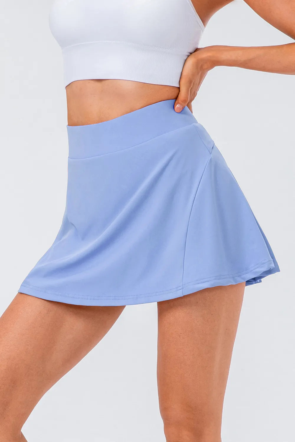 High Waist Pleated Active Skirt – Trendsi | ClozArt