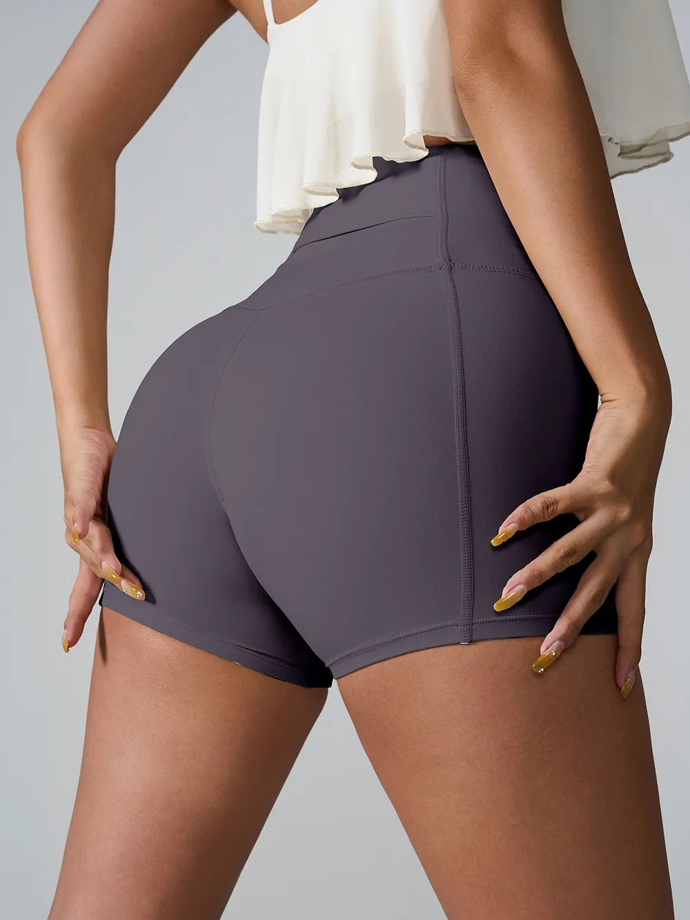 High Waist Active Shorts – Trendsi | ClozArt