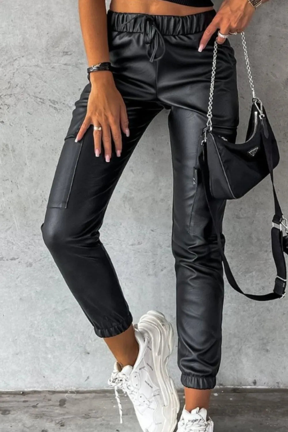 Drawstring Pants with Pockets – Trendsi | ClozArt