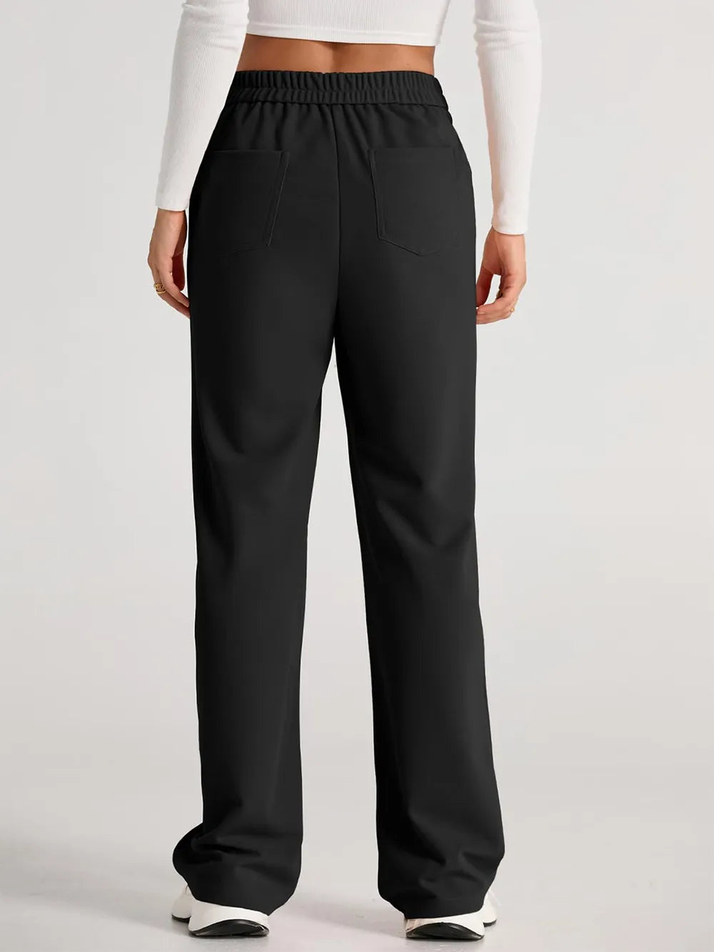 High Waist Wide Leg Pants – Trendsi | ClozArt