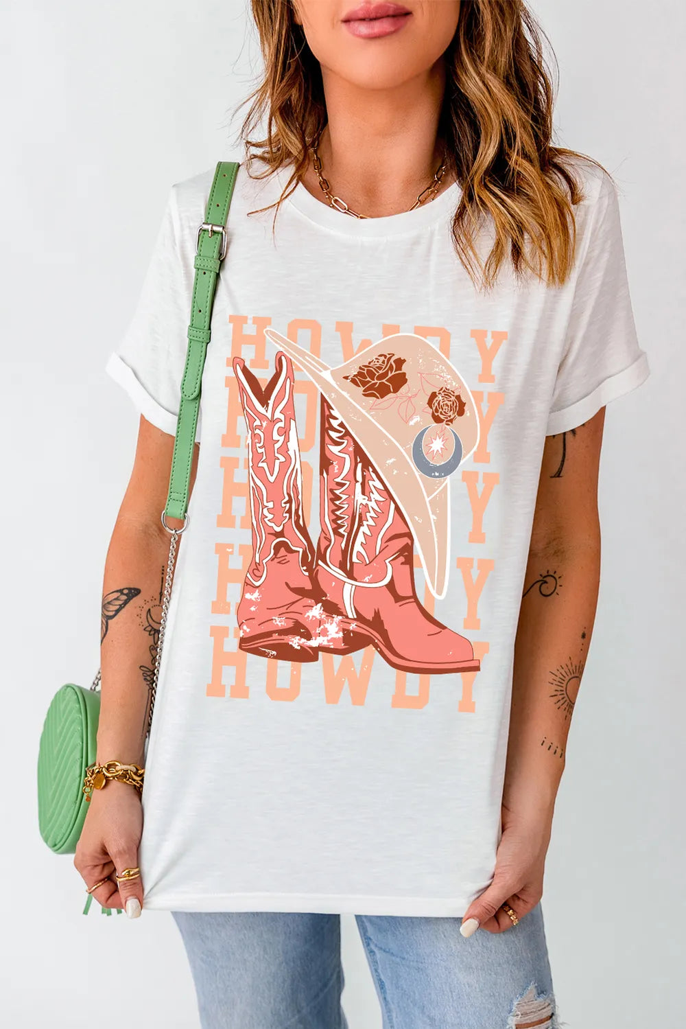 Graphic Round Neck Short Sleeve T-Shirt – Trendsi | ClozArt