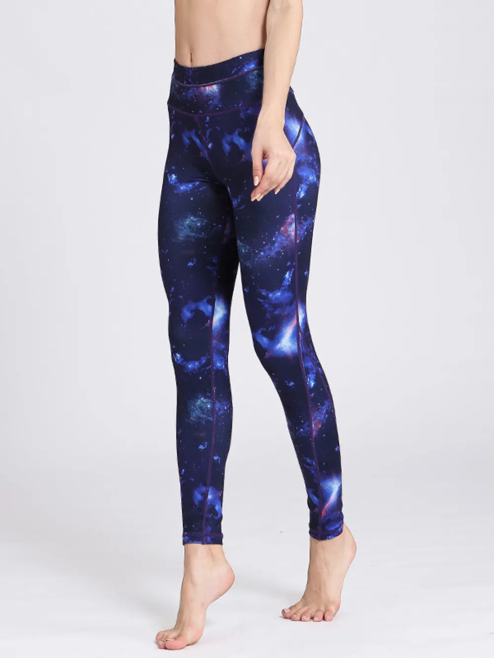 Printed Active High Waist Leggings – Trendsi | ClozArt