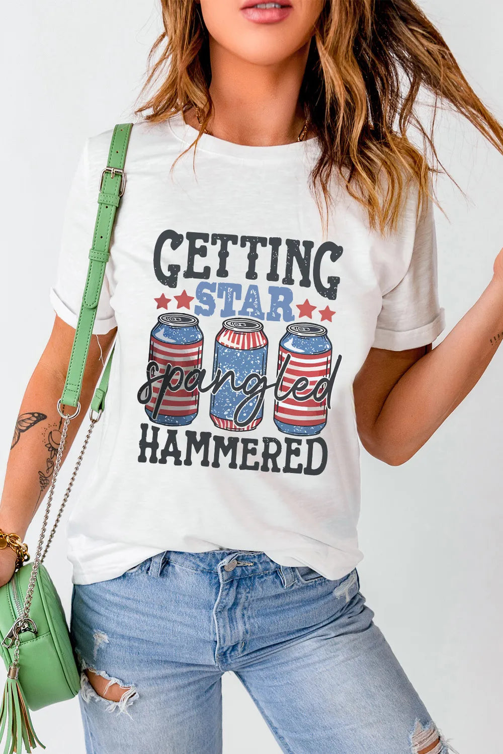 Graphic Round Neck Short Sleeve T-Shirt – Trendsi | ClozArt