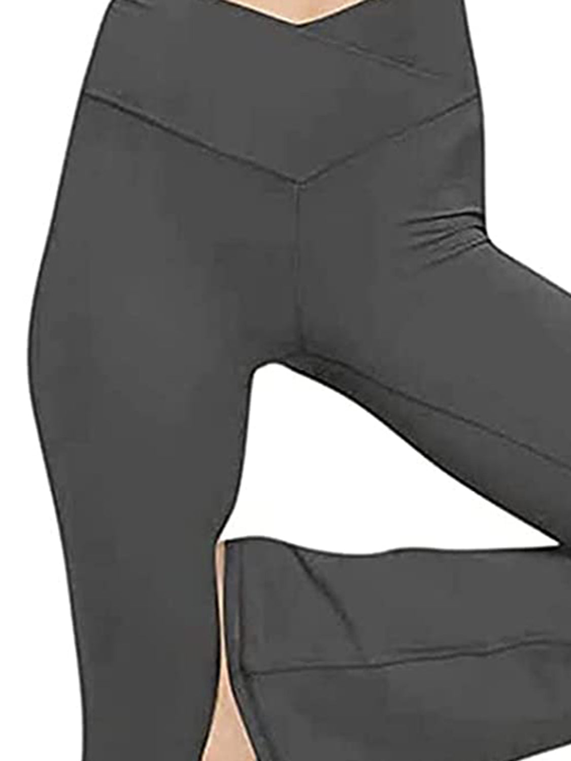 V-Waist Bootcut Long Pants – Trendsi | ClozArt