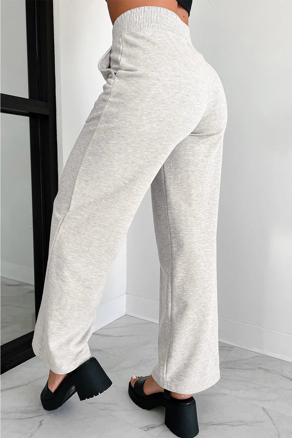 Elastic Waist Active Pants with Pockets – Trendsi | ClozArt