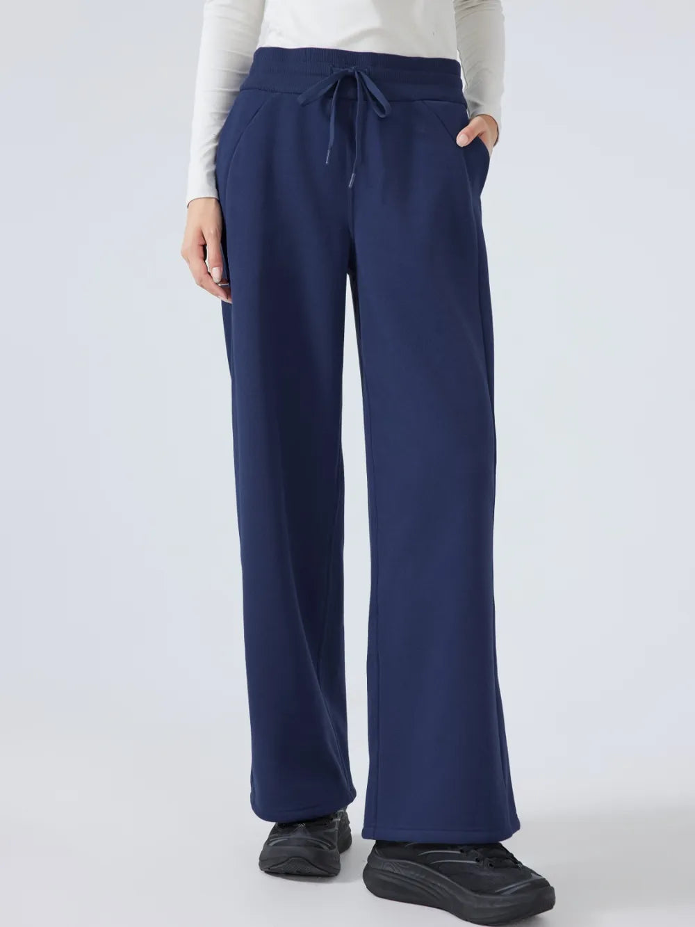 Millennia Drawstring Wide Leg Pants – Trendsi | ClozArt
