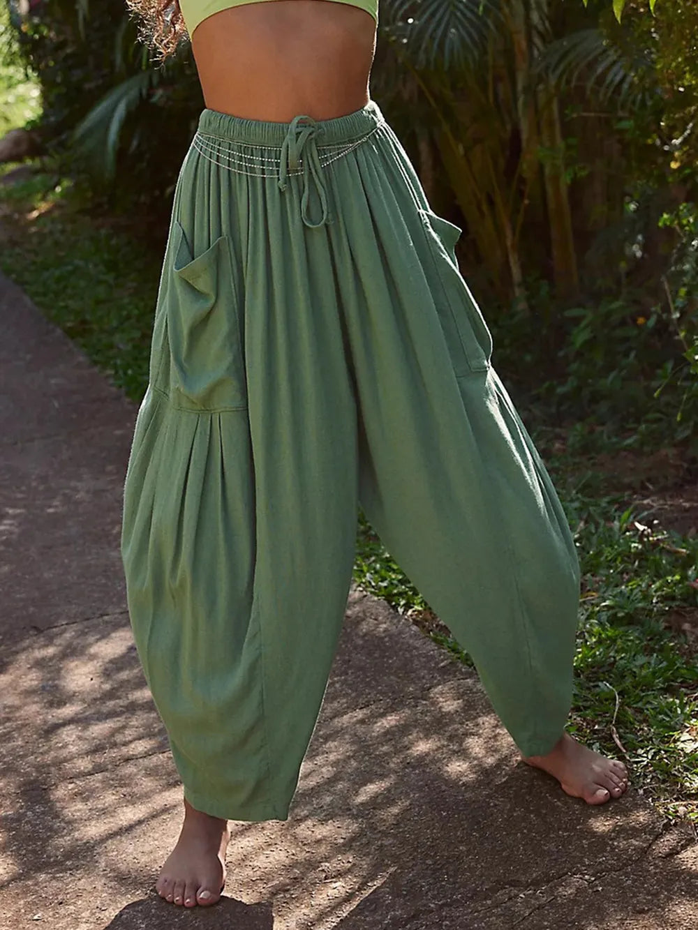 Full Size Wide Leg Pants with Pockets – Trendsi | ClozArt