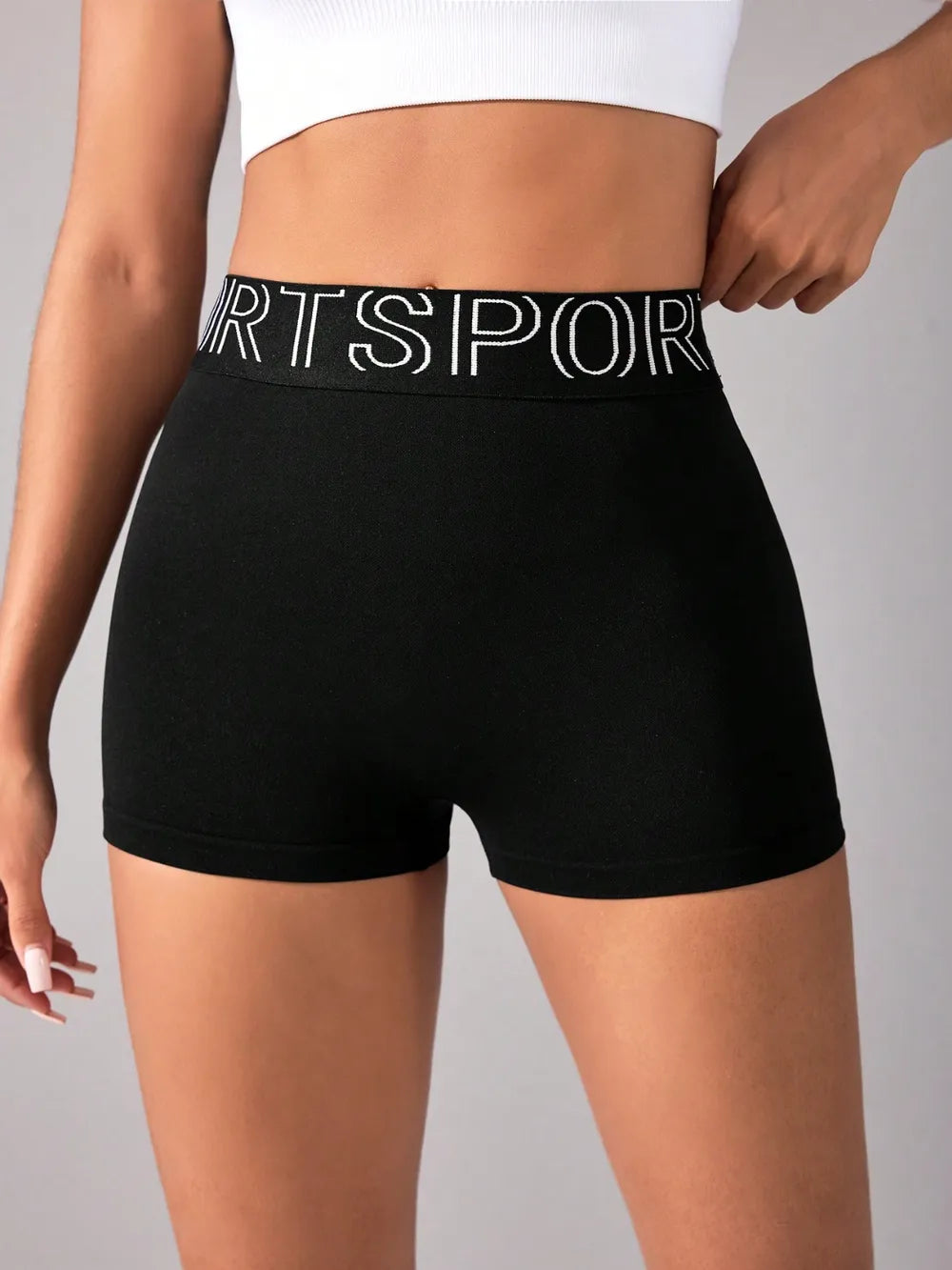 High Waist Active Shorts – Trendsi | ClozArt
