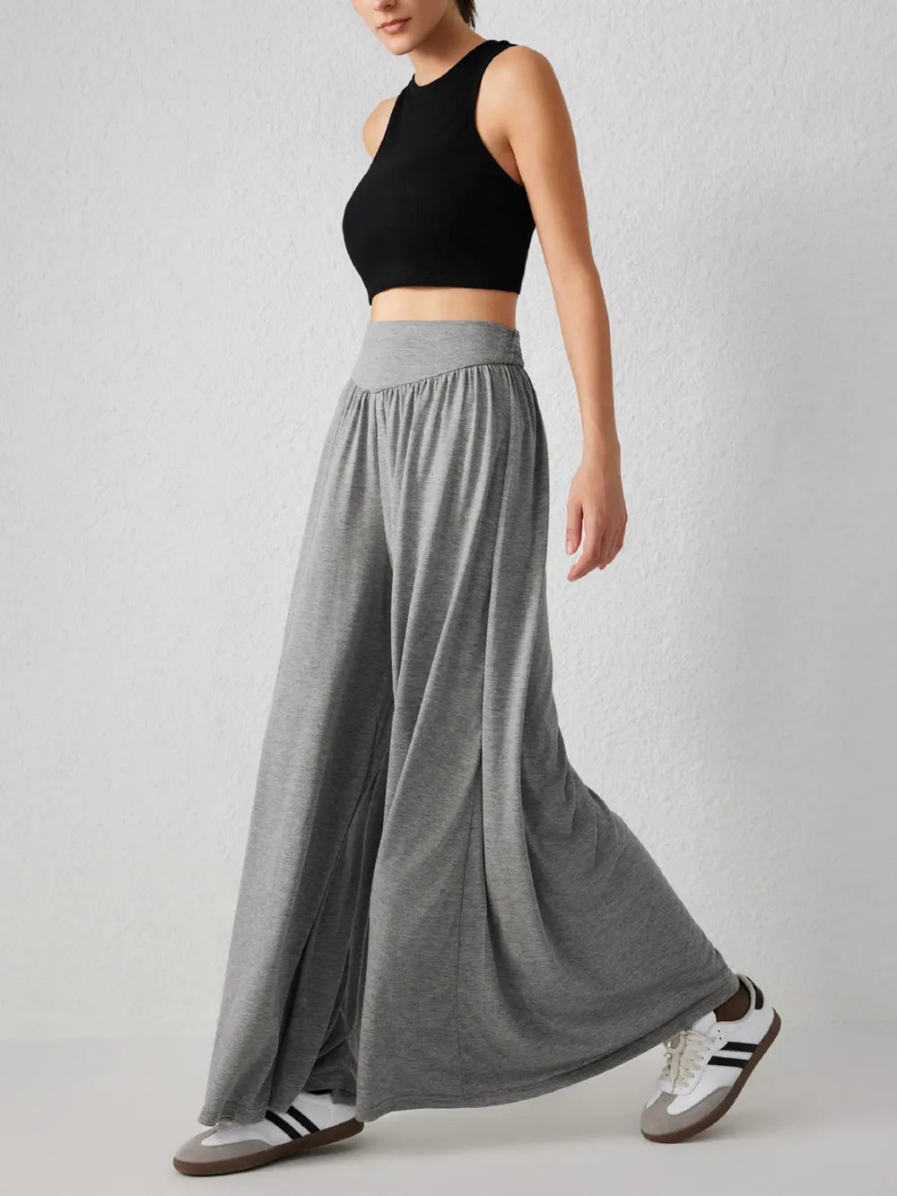 High Waist Wide Leg Pants – Trendsi | ClozArt
