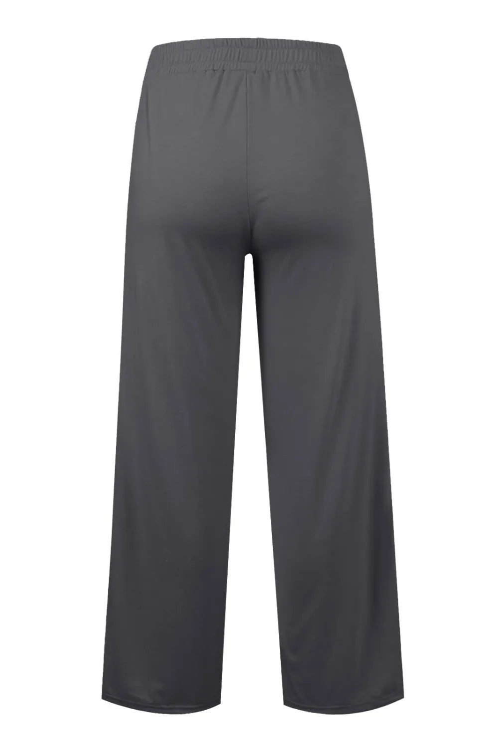 Drawstring Elastic Waist Wide Leg Pants – Trendsi | ClozArt