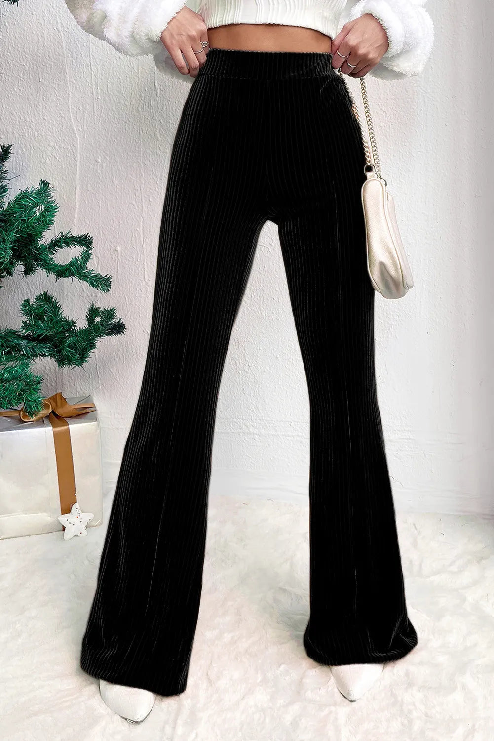 High Waist Bootcut Pants – Trendsi | ClozArt