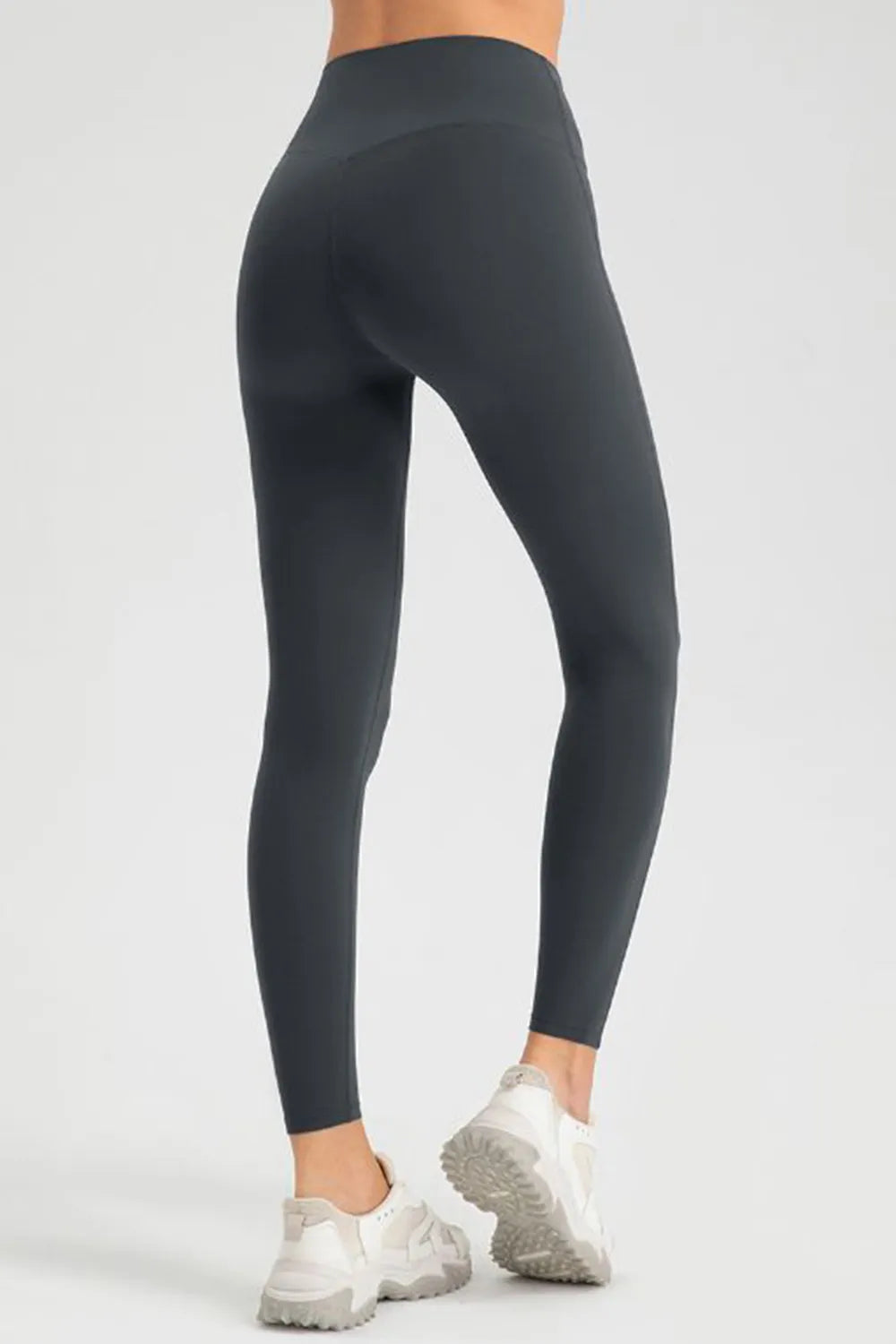 High Waist Skinny Active Pants – Trendsi | ClozArt