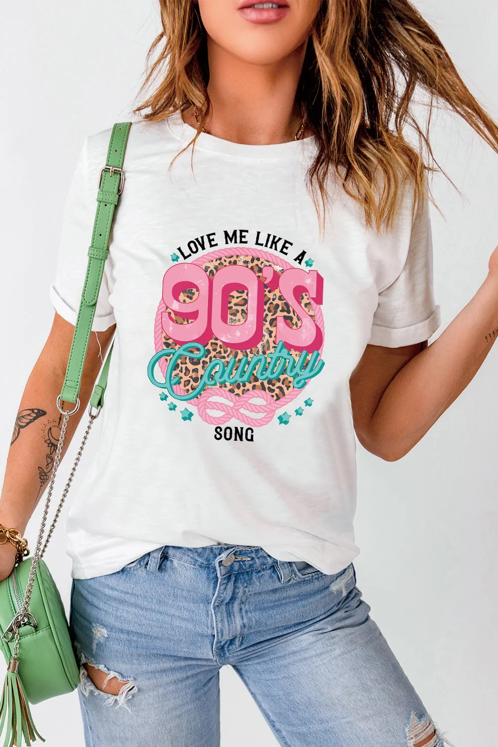 Graphic Round Neck Short Sleeve T-Shirt – Trendsi | ClozArt