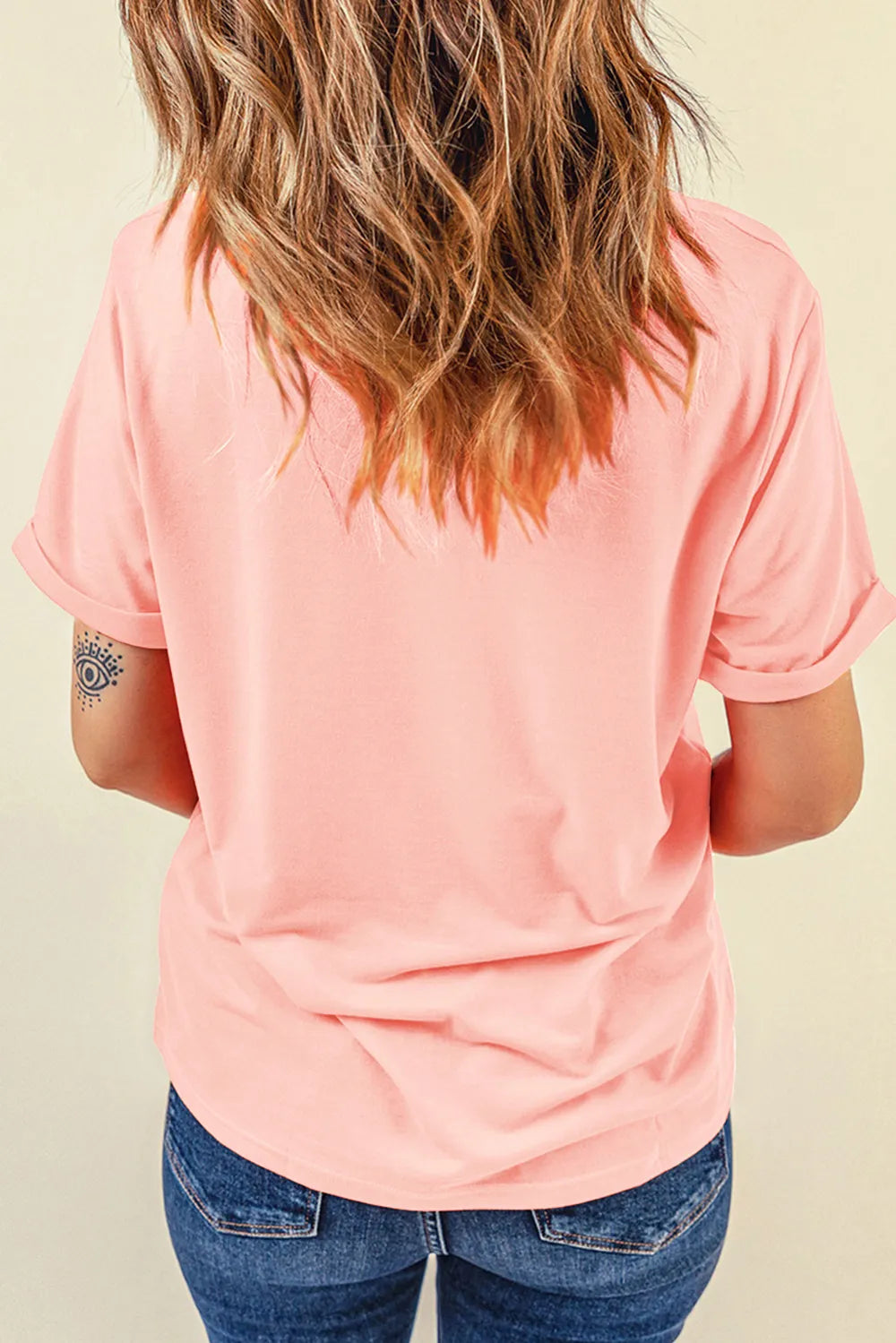 MAMA Round Neck Short Sleeve T-Shirt – Trendsi | ClozArt