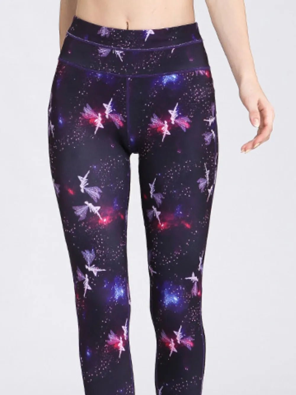 Printed Active High Waist Leggings – Trendsi | ClozArt