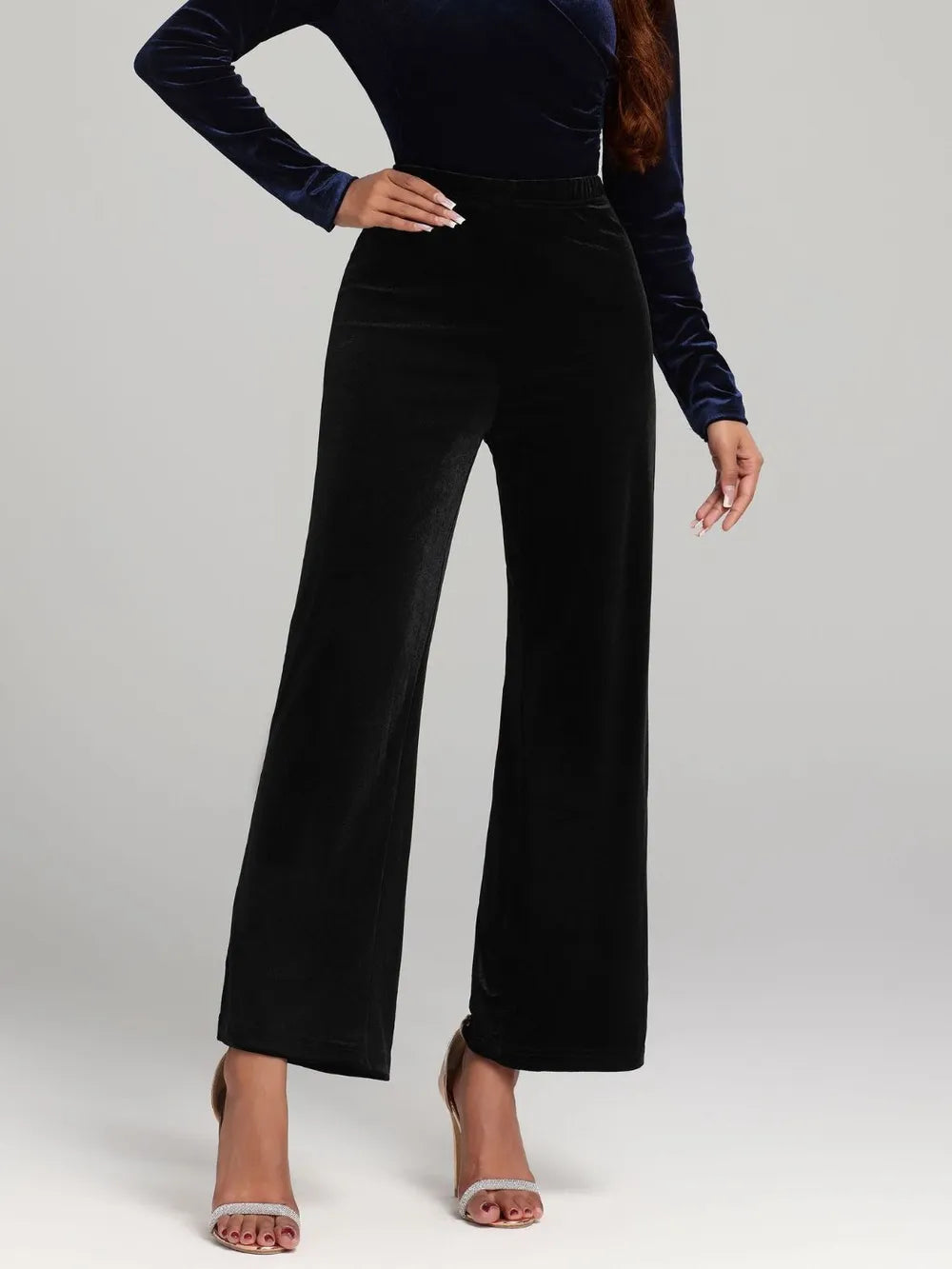 High Waist Wide Leg Pants – Trendsi | ClozArt
