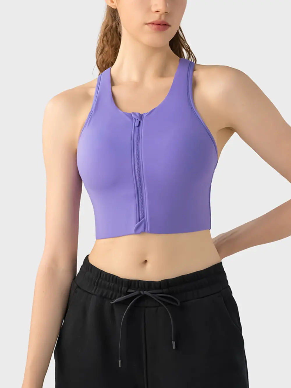 Millennia Wide Strap Sport Bra – Trendsi | ClozArt