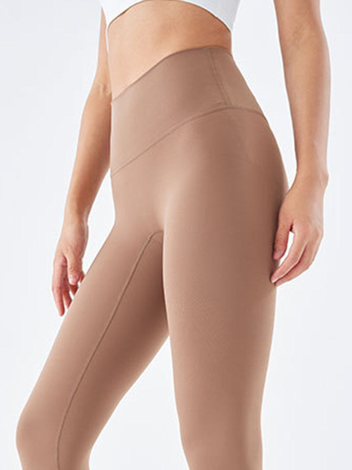 Wide Waistband Sports Leggings – Trendsi | ClozArt