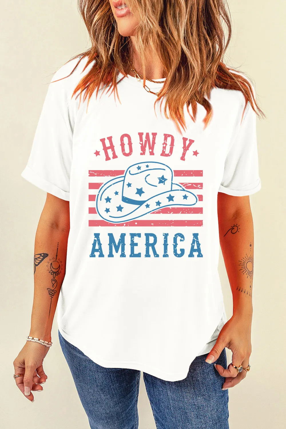 Graphic Round Neck Short Sleeve T-Shirt – Trendsi | ClozArt