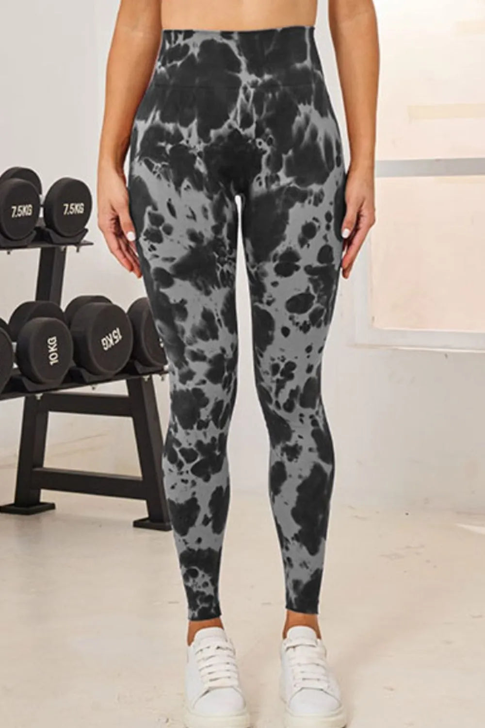 Tie-Dye High Waist Active Leggings – Trendsi | ClozArt