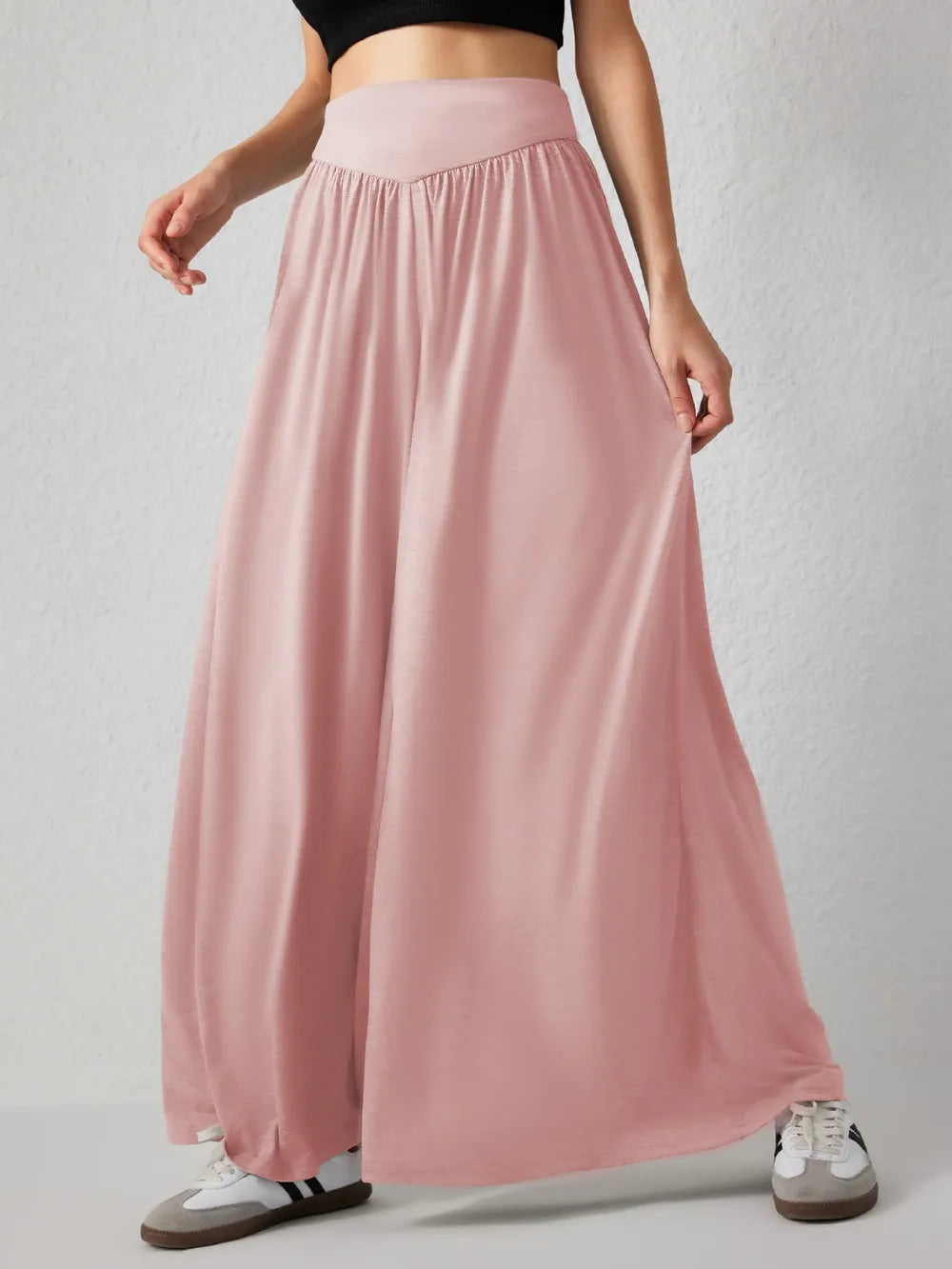 High Waist Wide Leg Pants – Trendsi | ClozArt