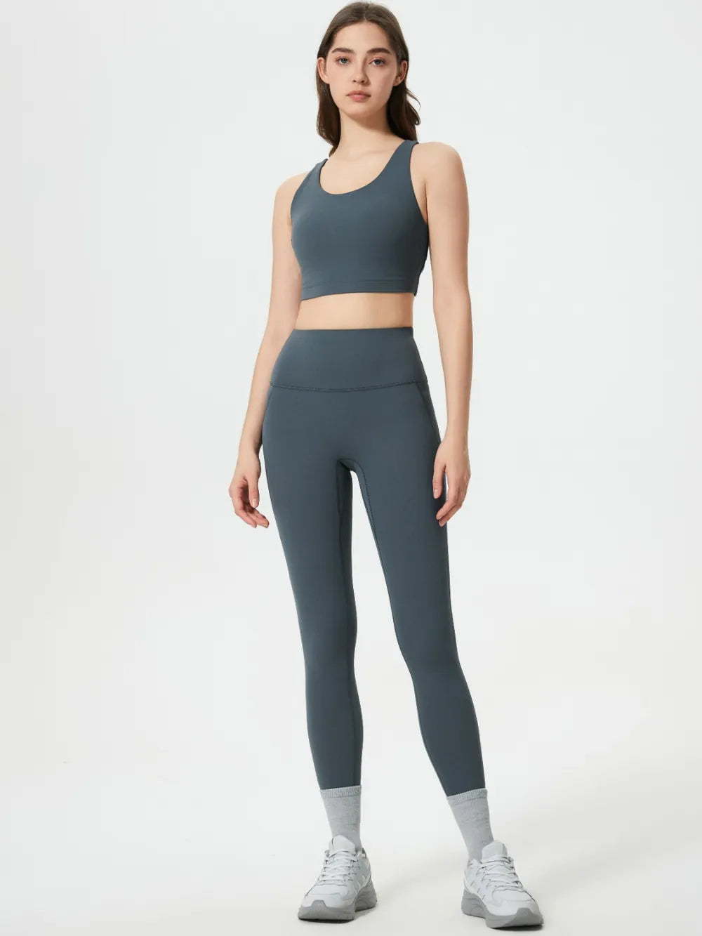 Millennia Wide Waistband Active Leggings – Trendsi | ClozArt