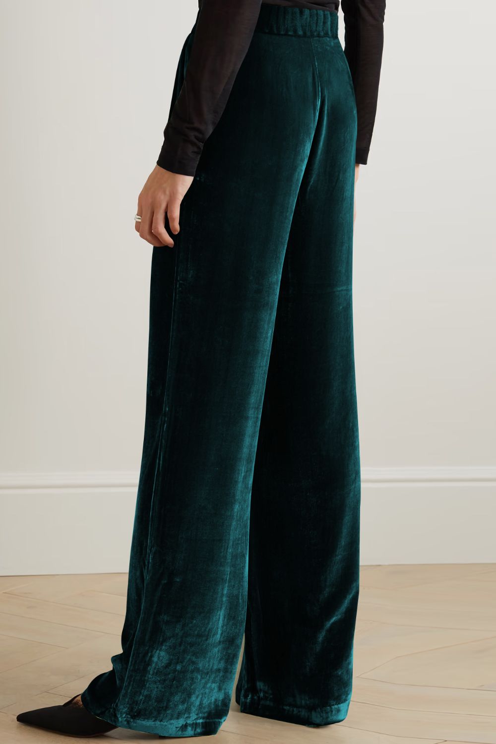 Loose Fit High Waist Long Pants with Pockets – Trendsi | ClozArt