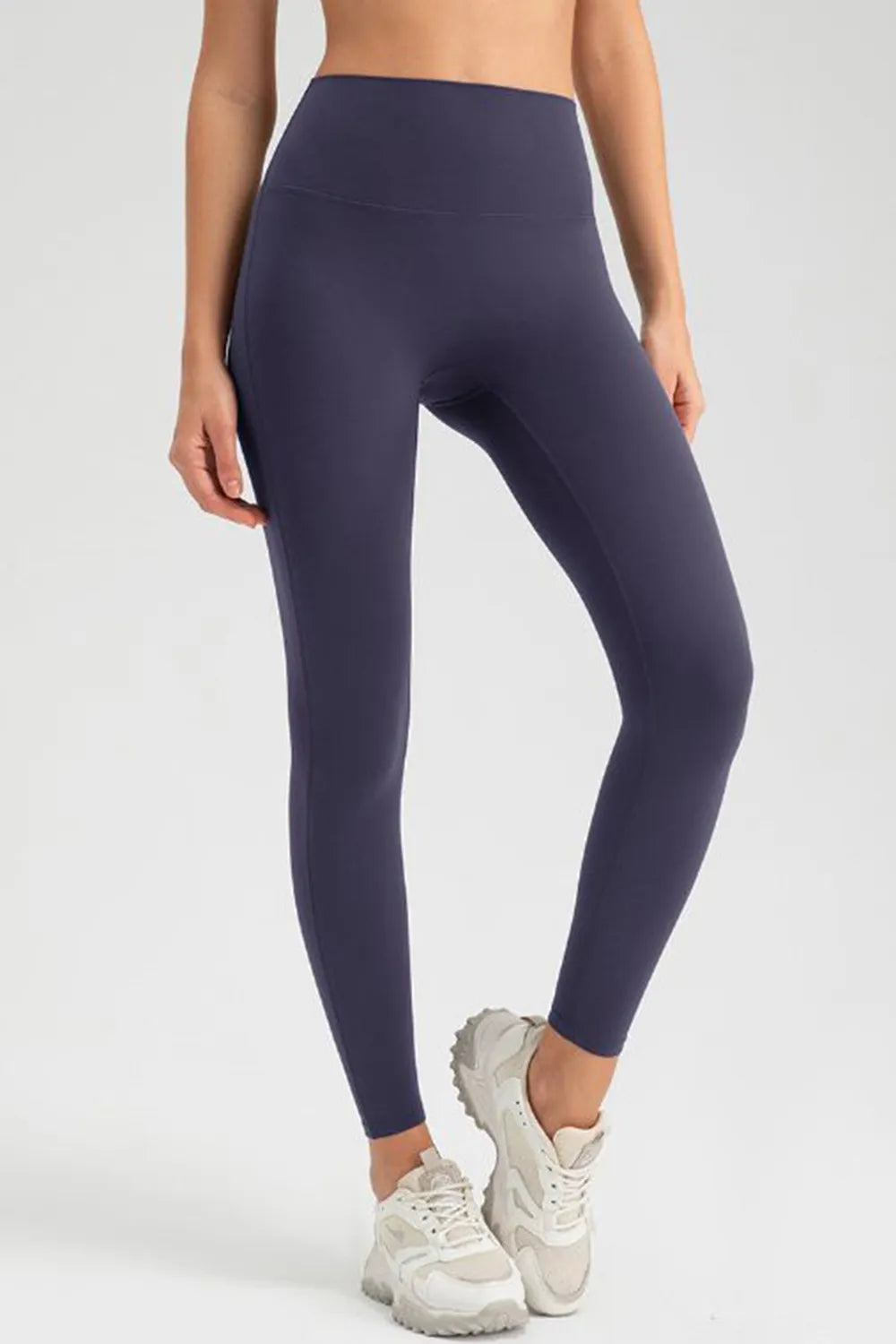 High Waist Skinny Active Pants – Trendsi | ClozArt