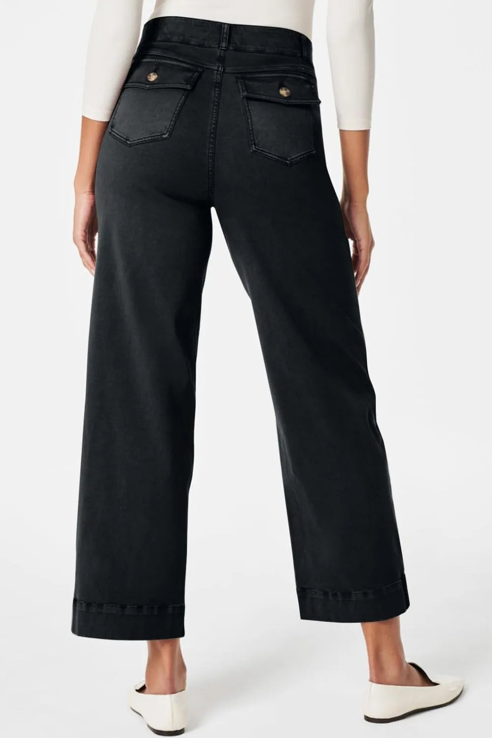 High Waist Jeans with Pockets – Trendsi | ClozArt