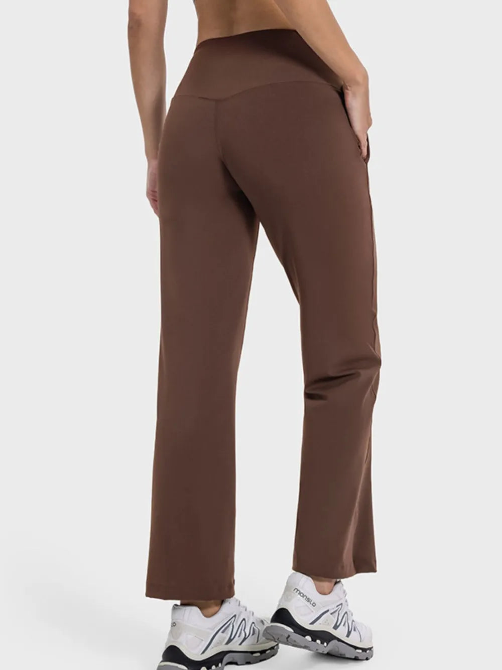 Millennia Pocketed High Waist Active Pants – Trendsi | ClozArt