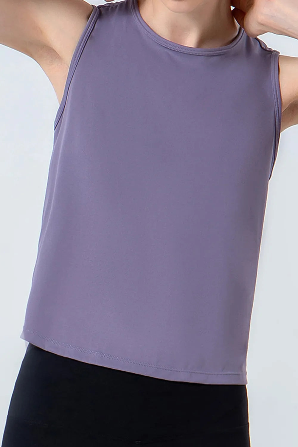 Round Neck Active Tank – Trendsi | ClozArt