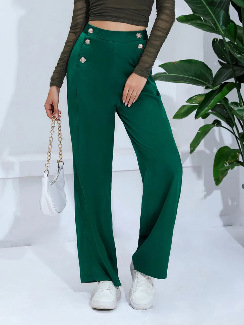 Wide Leg Pants – Trendsi | ClozArt