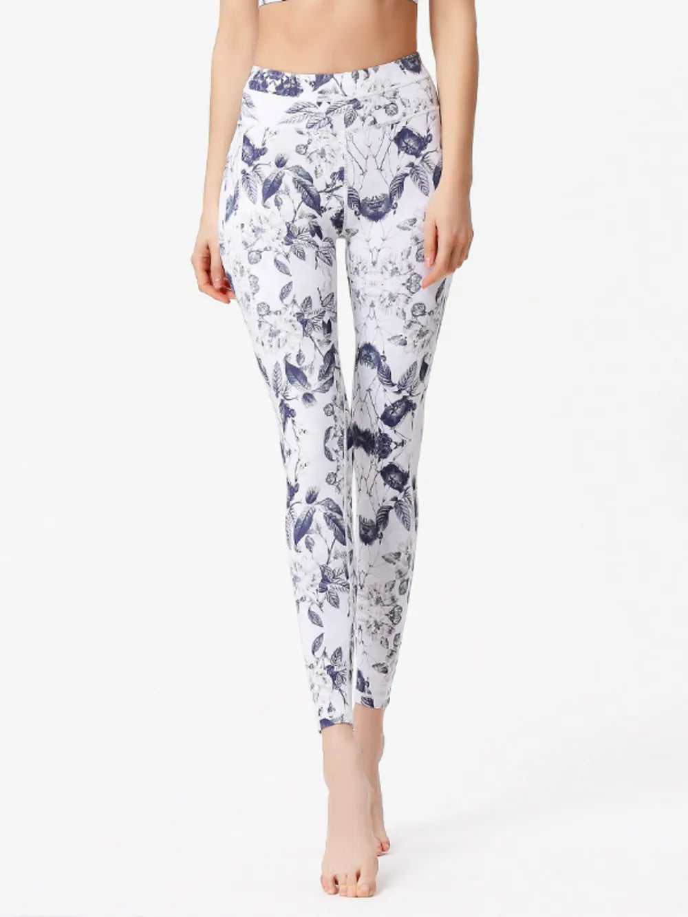 Printed Active High Waist Leggings – Trendsi | ClozArt